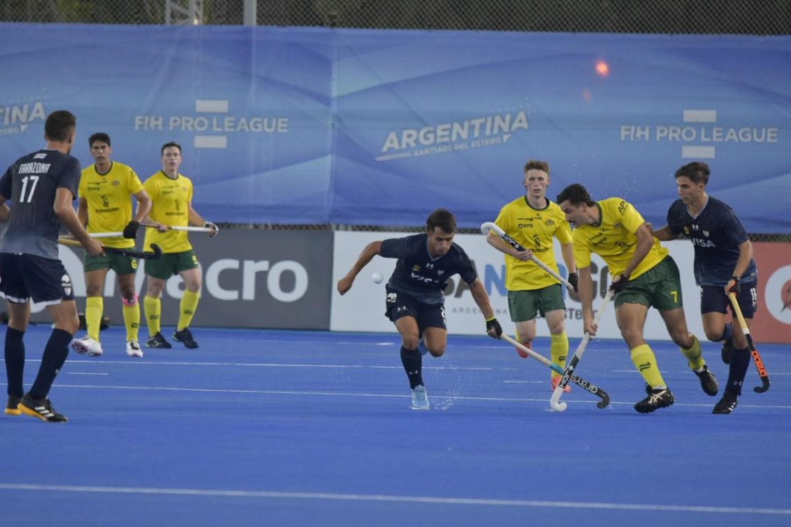 Los Leones mostraron jerarquía ante Australia en la FIH PRO League de Hockey