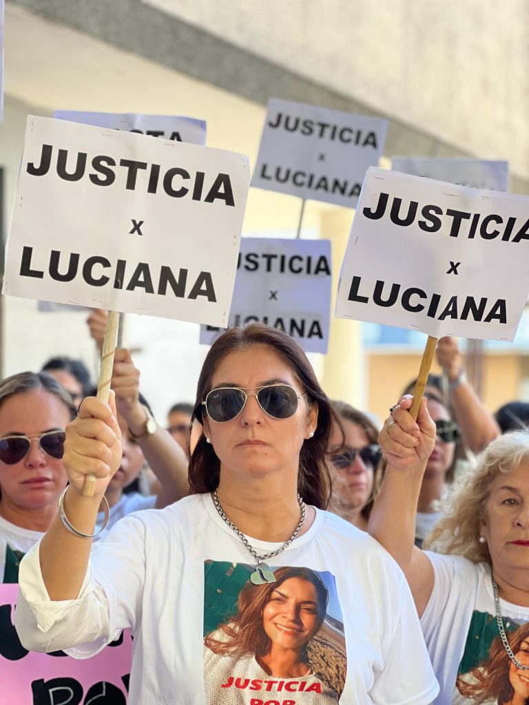 Familiares y amigos de Luciana Torres marcharon para pedir justicia