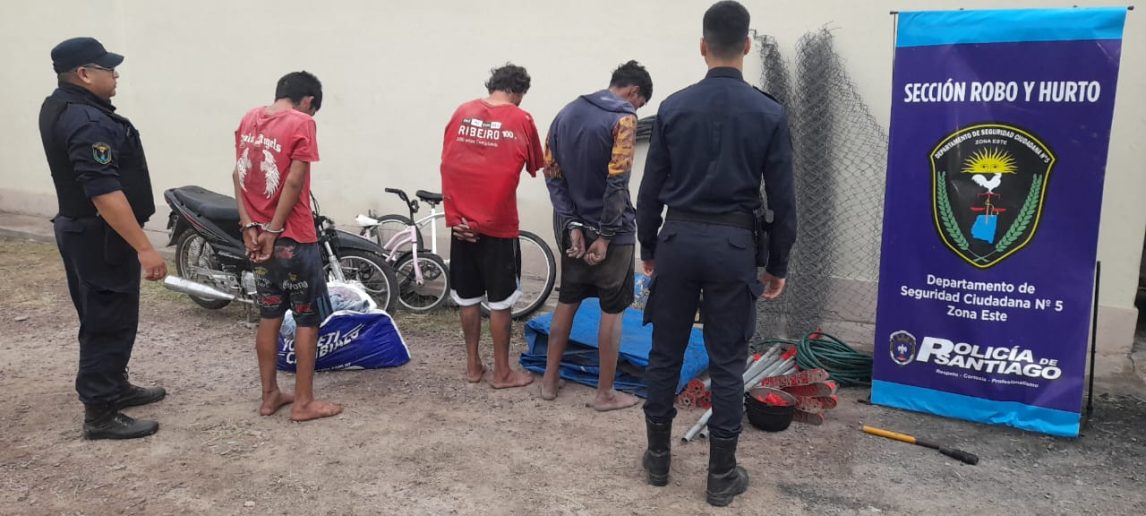 Detienen a tres peligrosos delincuentes y secuestran una “tumbera”
