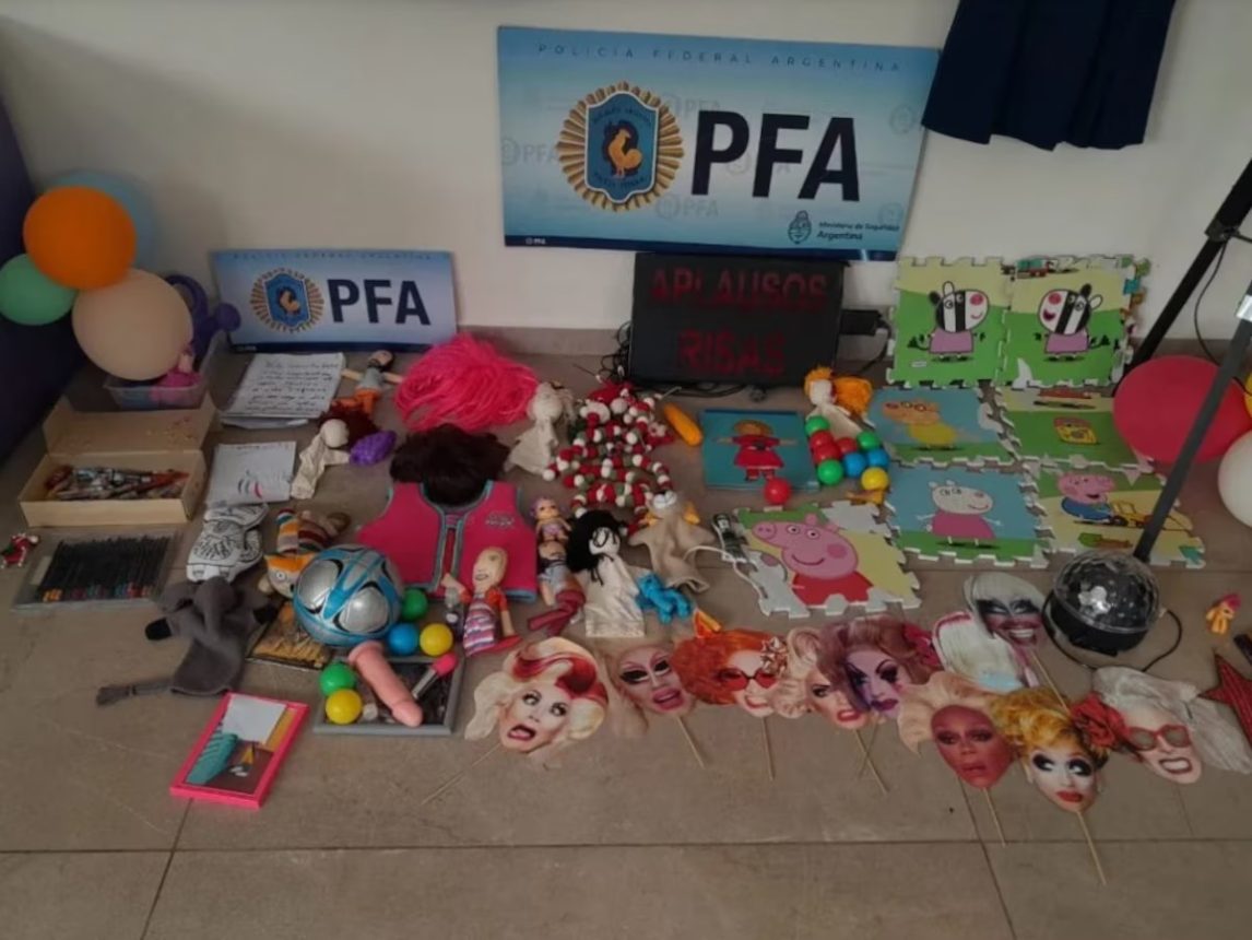 Desarticularon un estudio de pornografía infantil y rescataron a víctimas de 5 y 9 años