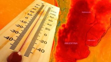 ¡Impresionante! El video viral de un santiagueño que registró 60° C en plena siesta