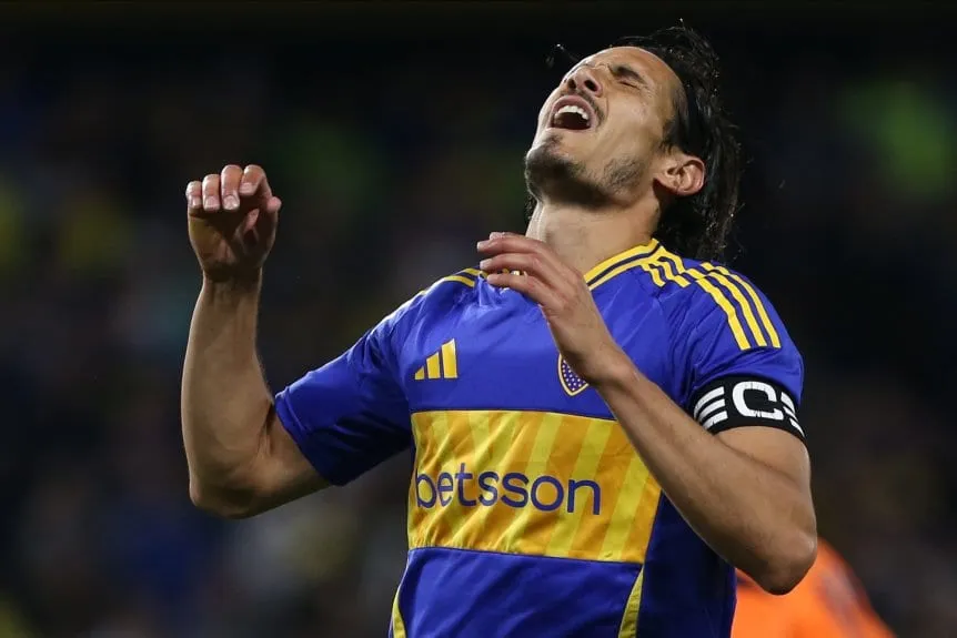 Preocupación en Boca por Cavani: se perdería el inicio de la CONMEBOL Libertadores