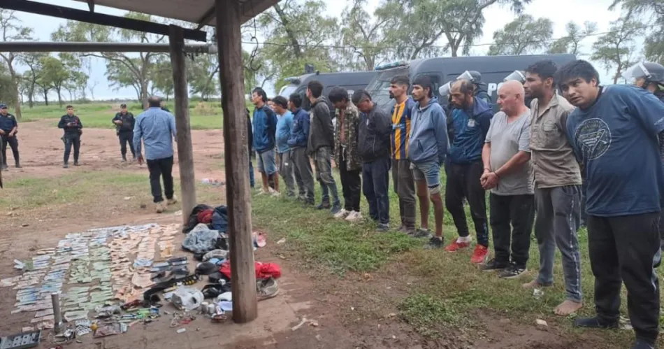 Prisión preventiva para un empresario y 26 peones que usurparon un campo en un golpe comando