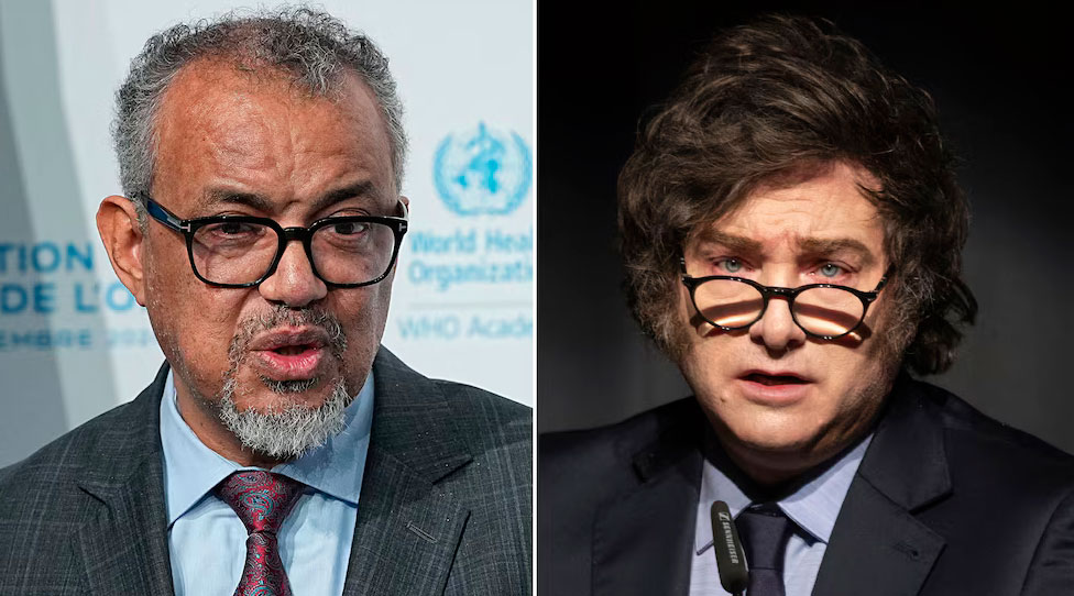 Milei prepara una denuncia contra el jefe de la OMS por delitos de lesa humanidad cometidos durante la pandemia