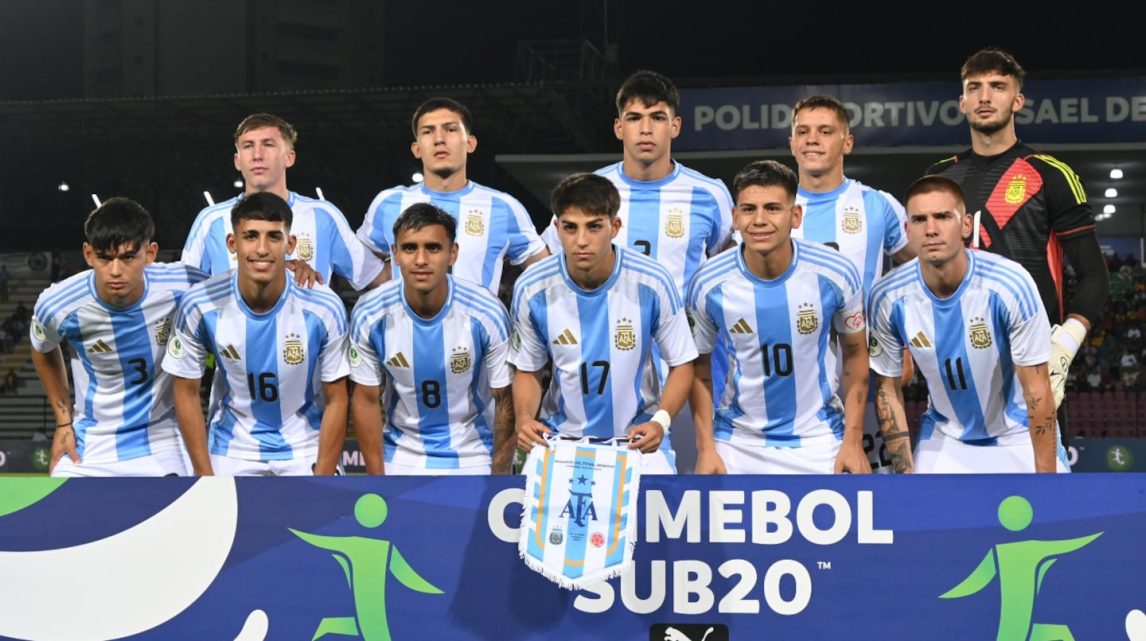 Los 11 de la Selección Argentina Sub-20 para enfrentar a Chile