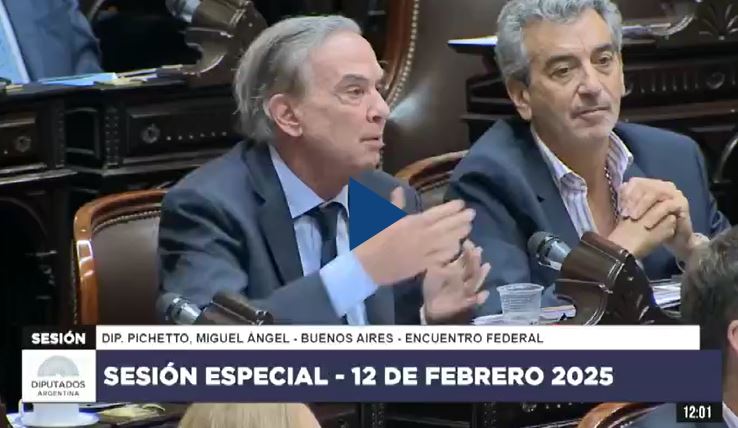 Miguel Pichetto y el exabrupto a un periodista: “Deja de filmar, nene… ¡Me hincha las pelotas!”