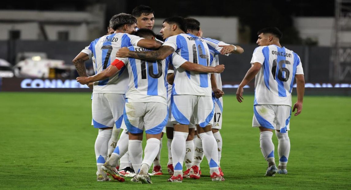 La Selección Argentina Sub-20 enfrenta a la dura Colombia