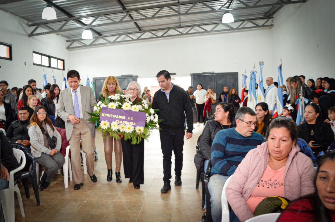 Emotiva ceremonia por el Día de la Memoria Por la Verdad y la Justicia en Clodomira