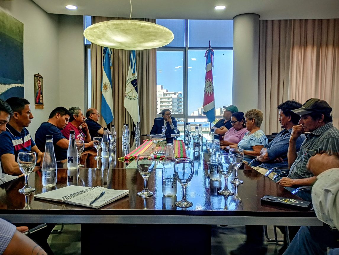 El MOCASE VC se reunió con el Vicegobernador Silva Neder