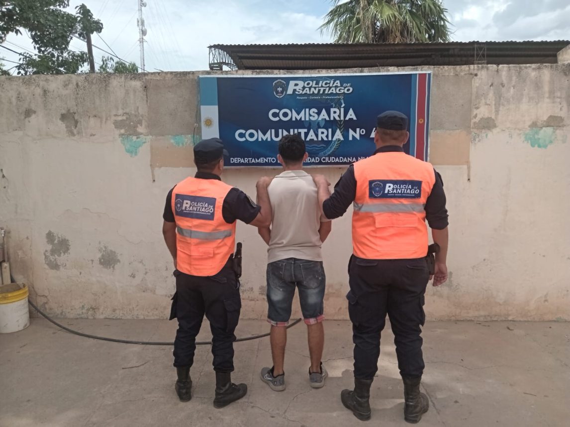 Tintina: vendedor ambulante fue detenido por golpear salvajemente a su esposa