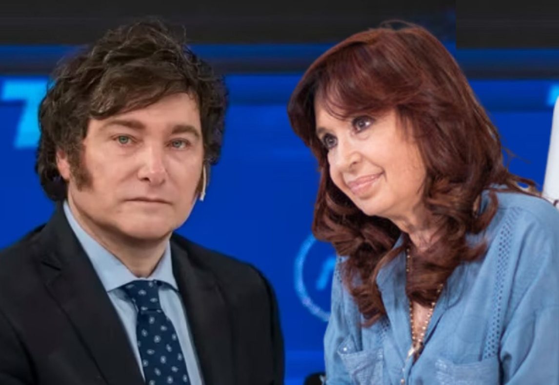 CFK a Milei: “A vos te van a sacar con un chaleco de fuerza de la Rosada”