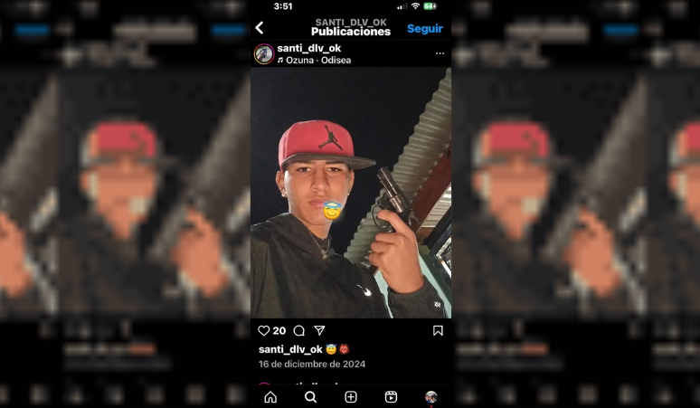 Dos menores y un cómplice fueron detenidos por filmarse robando y compartir las fotos en sus redes sociales