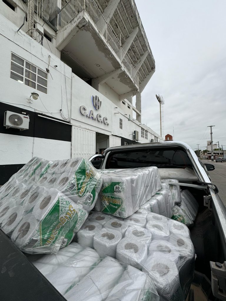 Central Córdoba manda el primer lote de donaciones a Bahía Blanca