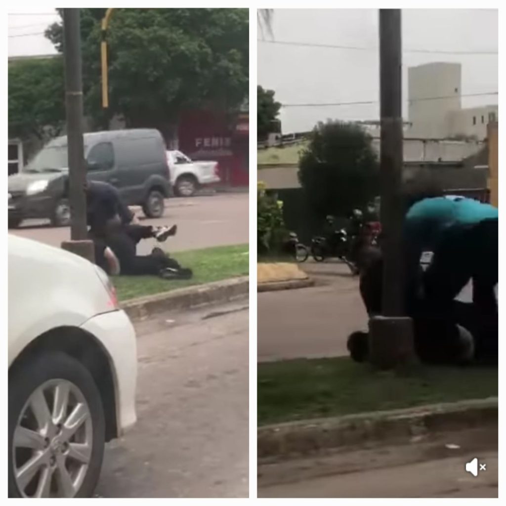 Relatos salvajes: No se accidentaron, pero se atacaron violentamente en Belgrano y Solís