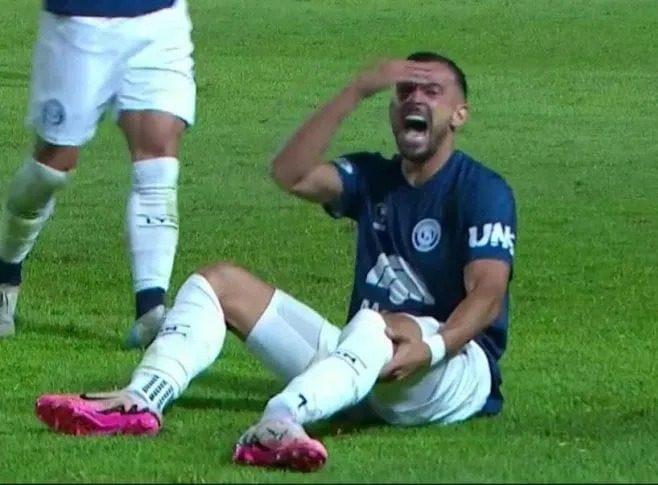VIDEO: Impresionante lesión de Victorio Ramis en el partido de Independiente Rivadavia-Racing