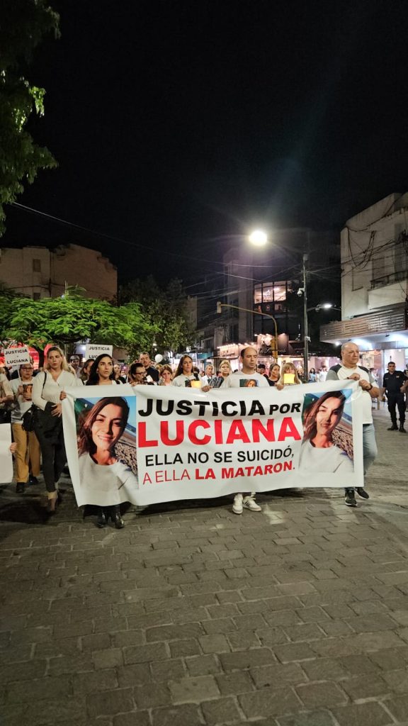 Familiares y amigos de Luciana Torres renuevan el pedido de justicia en las calles