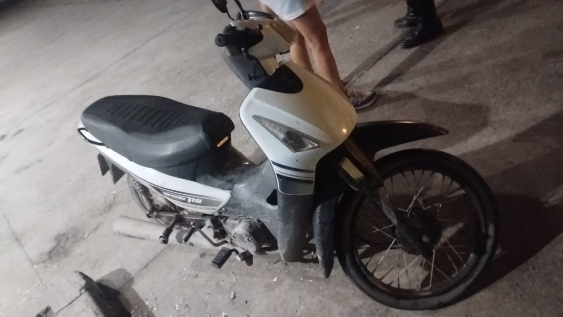 Sorprenden a delincuentes con cocaína a bordo de una motocicleta