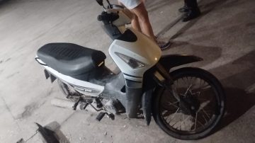 Sorprenden a delincuentes con cocaína a bordo de una motocicleta