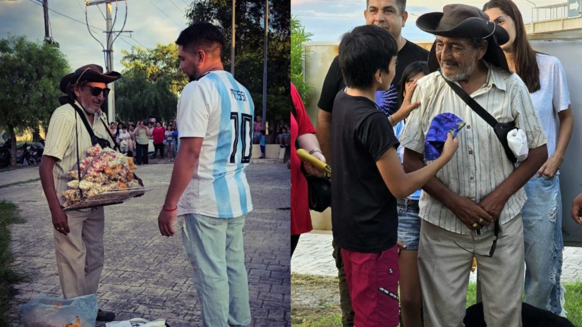 El octavo “Batallón de Amor” fue para don Ramón Gareca: más de 70 santiagueños se unieron para ayudarlo y vivir “un día de solidaridad”