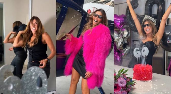 El desopilante video de Catherine Fulop para celebrar sus 60 años