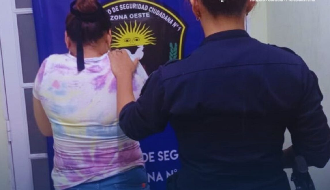 Mujer trató de burlar a la policía para complacer el pedido de su esposo y acabó detenida