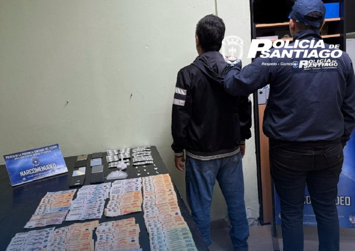 Las Termas: cayó el cabecilla de una familia que tenía un “drugstore” de cocaína las 24 horas