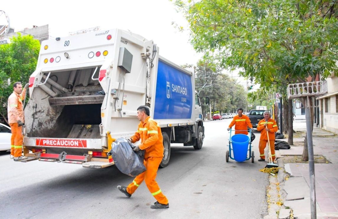 El servicio de recolección de residuos funcionará normalmente estos feriados de Carnaval