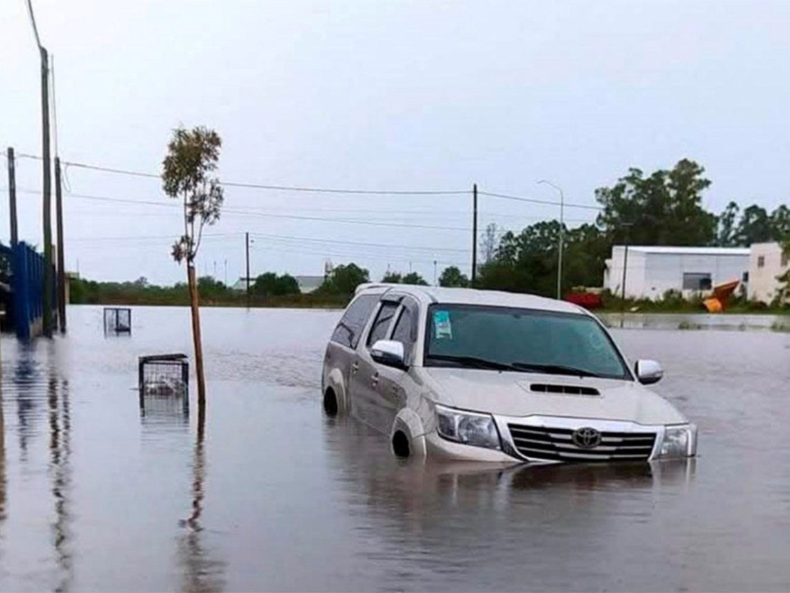 FOTOS Y VIDEOS. Impactantes imágenes de las rutas inundadas en Entre Ríos