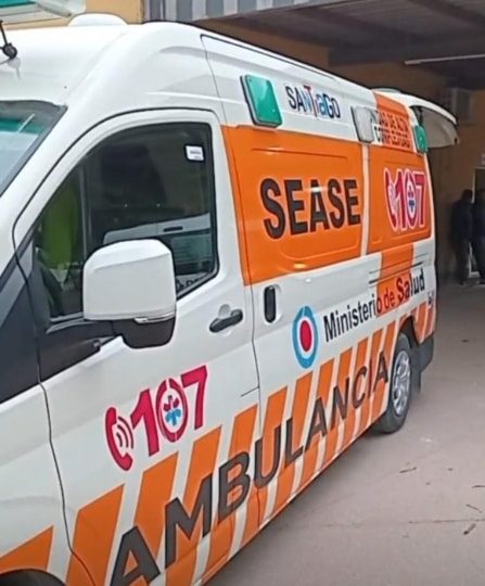 Una mujer fue hospitalizada tras un episodio de crisis
