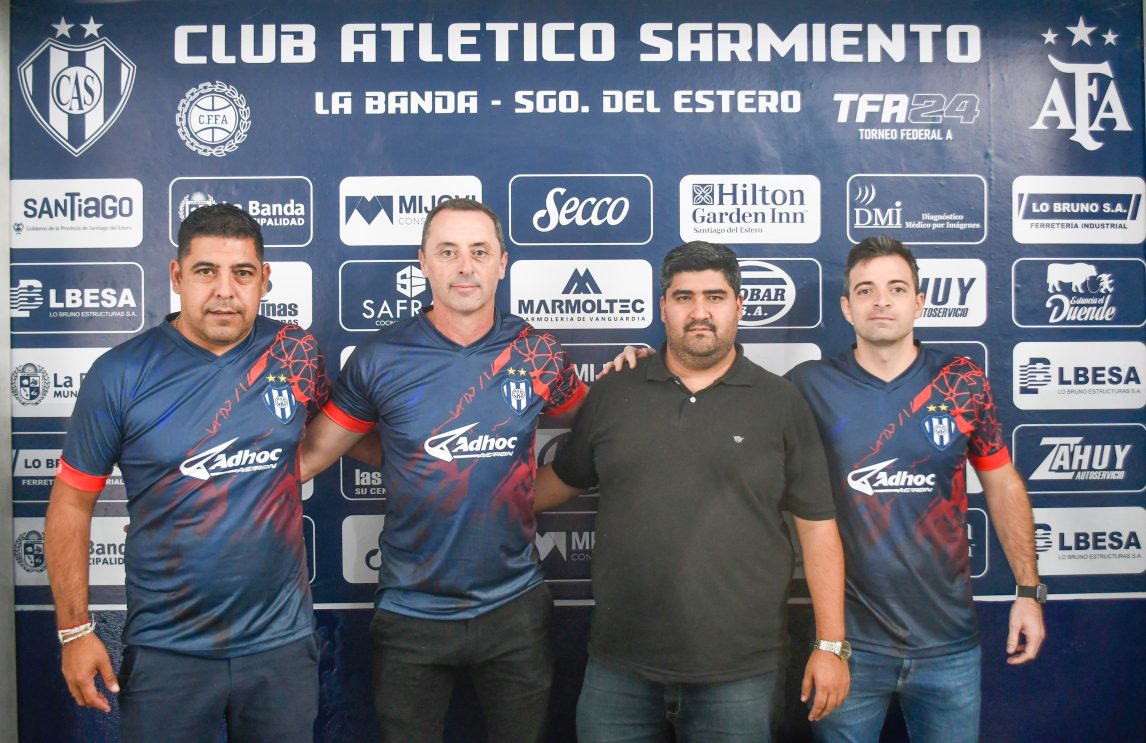 Sarmiento de La Banda confirmó a Cristian Molins como su nuevo DT