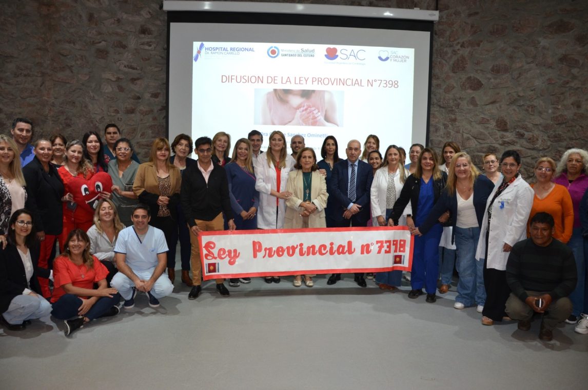 Santiago del Estero instituye el 9 de octubre como el Día de la Concientización de la Enfermedad Cardiovascular de la Mujer