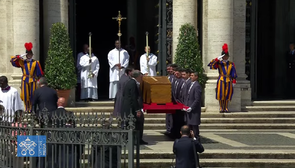 Los restos de Francisco ya descansan en la Basílica de Santa María la Mayor