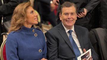 El Gobernador presentó a su tercer nieto, Faustino Zamora