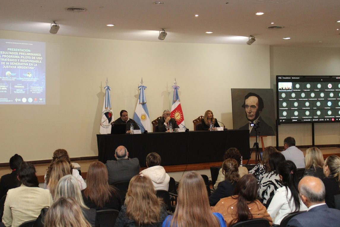 Presentaron los primeros resultados del programa piloto de uso estratégico de IA Generativa en la Justicia