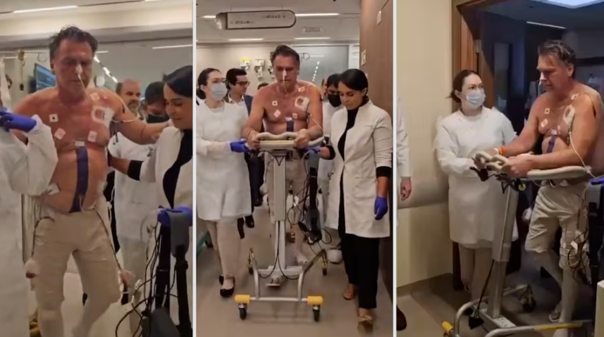 “Sin rendirse, vamos hacia adelante”: el video de Jair Bolsonaro tras la larga cirugía a la que fue sometido