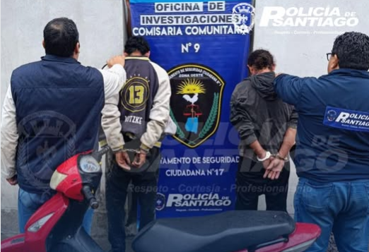 “Chipote” le robó la moto a su propia hermana y fue detenido