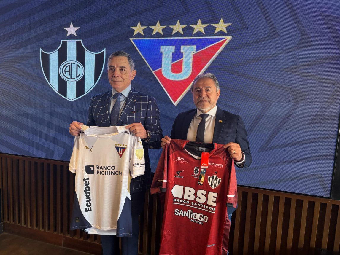 Central Córdoba y la Liga de Quito almorzaron juntos en vísperas del partido
