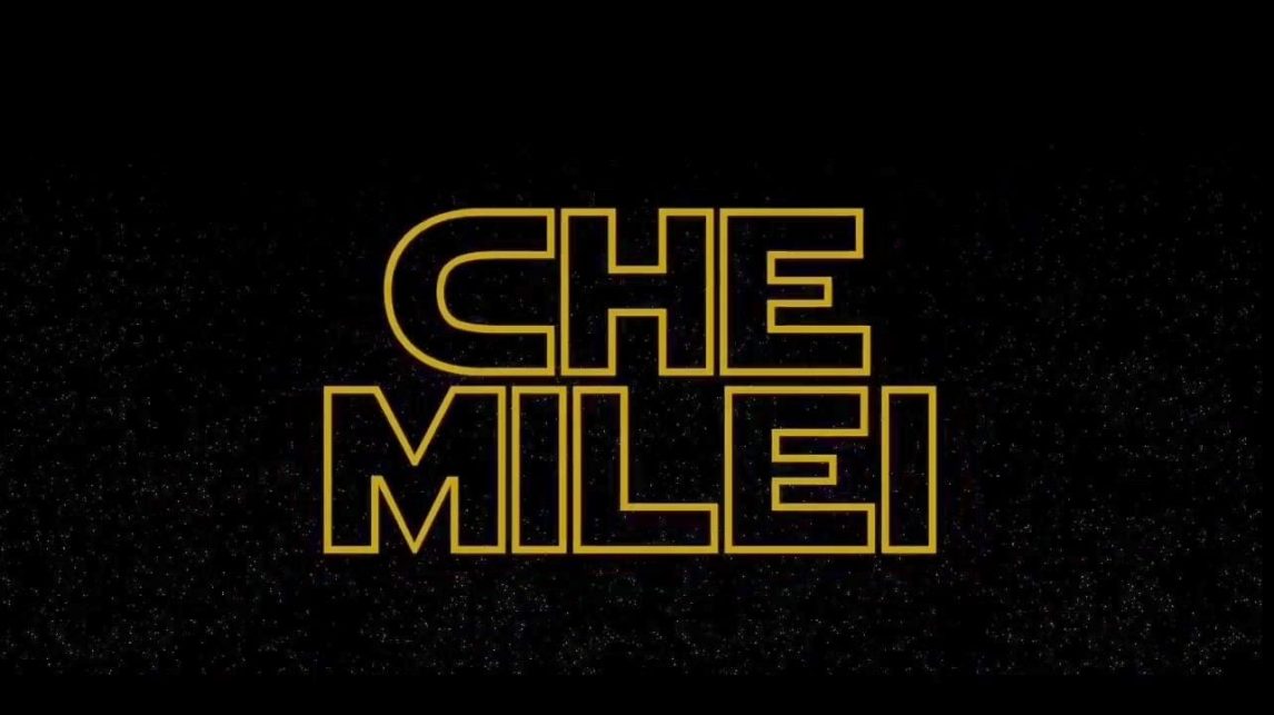 Un tuitero recreó la intro de Star Wars con el “Che Milei” de Cristina Kirchner