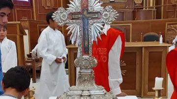 Mailín ya vive su Semana Santa y se prepara para la bajada del Cristo Milagroso