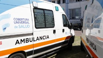 La lluvia provocó el derrape de una moto en el barrio Independencia: un bebé de apenas una semana fue trasladado al hospital