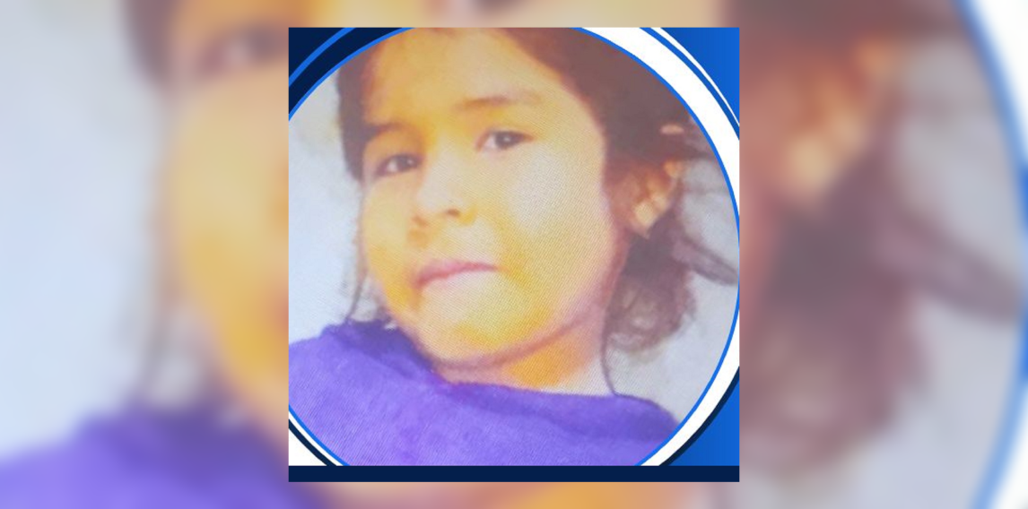 URGENTE | Activan protocolo de búsqueda para María Nicol, una niña de 6 años que desapareció el 13 de abril