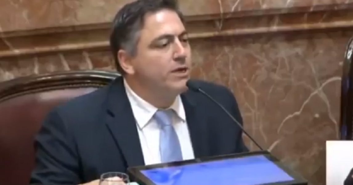 VIDEO | El senador libertario, Paoltroni, denunció que Santiago Caputo lo mandó a “callar”