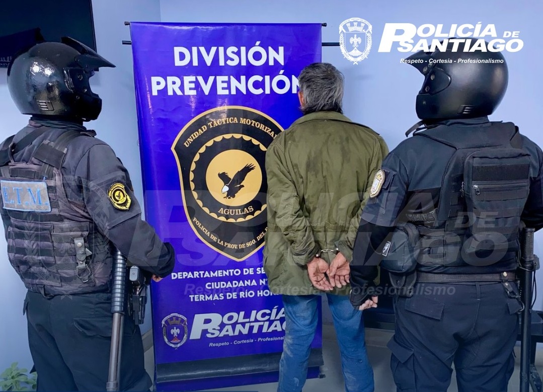 Luego de una persecución, detuvieron a sujeto que asaltó a una panadera
