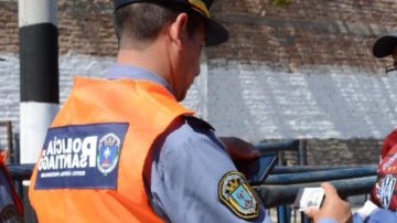 Ocho demorados en operativo de seguridad en el Estadio Único Madre de Ciudades
