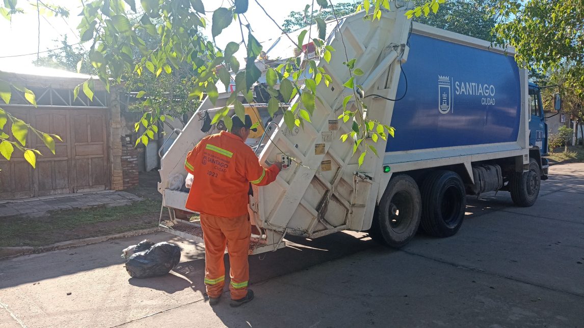 Así funcionará el servicio de recolección en Capital este miércoles feriado