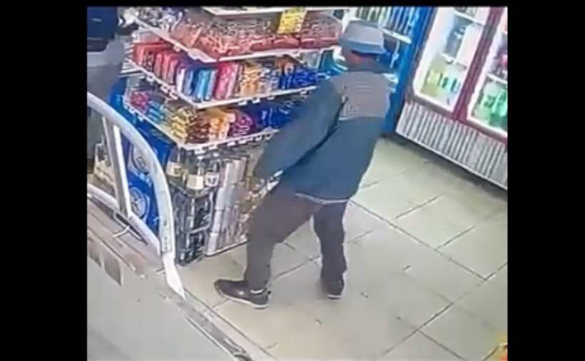 Video: entraron a robar a un supermercado y terminaron en la comisaría