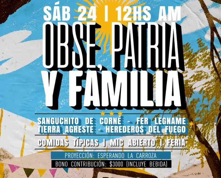 Agenda | El Observatorio prepara un fin de semana patrio y solidario para toda la familia