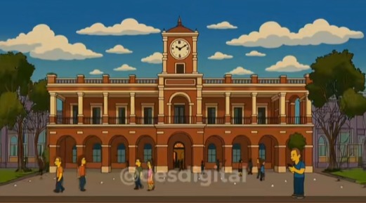 ¿Qué pasaría si Santiago del Estero fuera un capítulo de Los Simpson? La desopilante intro hecha con IA que la rompe en las redes