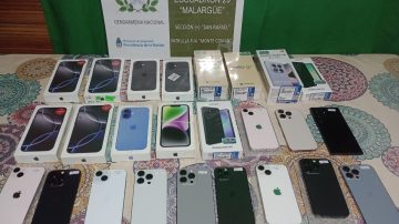 Más de 30 millones en celulares ilegales y droga camuflada en un vehículo