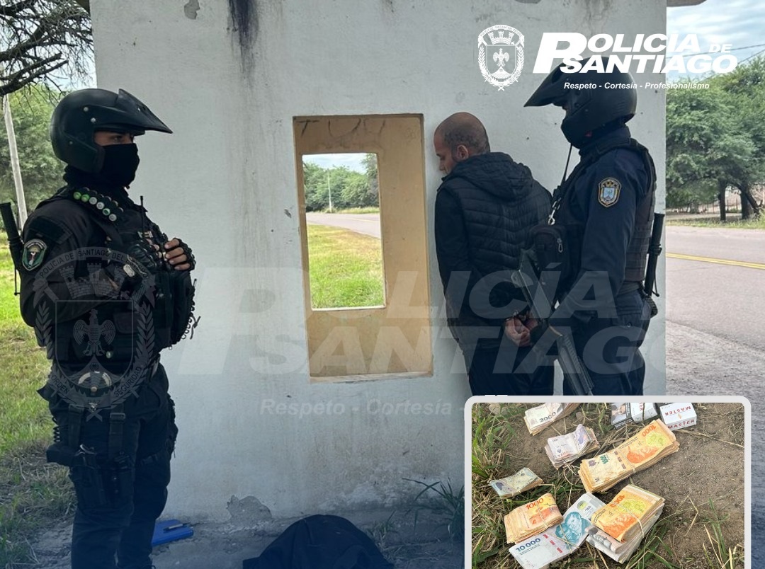 Interno que cumplía funciones de cajero en un Centro de Rehabilitación escapó con $3 millones